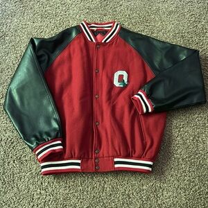 Vintage Steve & Barry’s Brand The Ohio State red varsity jacket